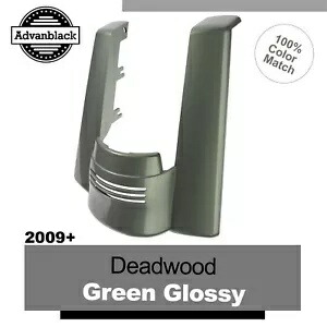 デッドウッド グリーン 光沢なし カットアウト ストレッチ リア フェンダー エクステンション 09+ ハーレー用 Deadwood Green Glossy No Cutout Stretched Rear Fender Extension For 09+ Harley 【並行輸入品】