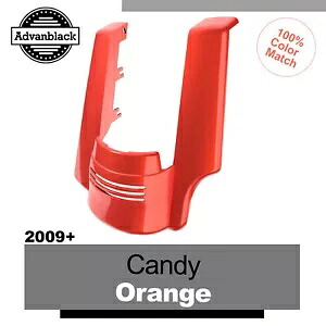 ハーレーツーリング用 シングルカットアウト ストレッチリアフェンダーエクステンション キャンディオレンジ For Harley Touring Single Cutout Stretched Rear Fender Extension CANDY ORANGE 【並行輸入品】