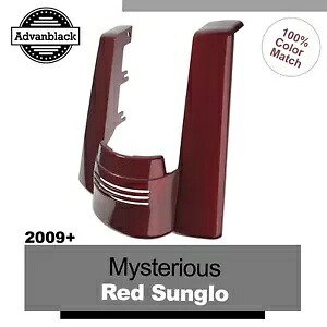 ミステリアスレッドサングロ カットアウトなし ストレッチリアフェンダーエクステンション 09+ ハーレー用 Mysterious Red Sunglo No Cutout Stretched Rear Fender Extension For 09+ Harley 【並行輸入品】｜カスタムパーツ WORLD倉庫