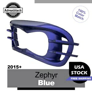 Zephyr ブルー ヘッドライト ベゼル ハーレー ロード グライド FLTRX FLTRK 15+ に適合 Zephyr Blue Headlight Bezel Fits for Harley Road Glide FLTRX FLTRK 15+ 【並行輸入品】
