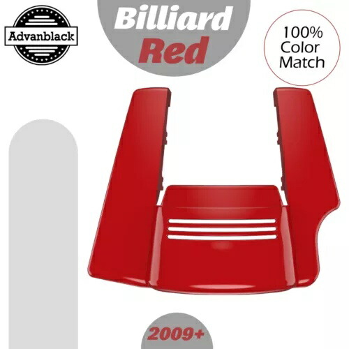 ビリヤード レッド 2 in 1 ストレッチ リアフェンダー エクステンション 09+ ハーレー ツーリング用 Billiard Red 2 into 1 Stretched Rear Fender Extension For 09+ Harley Touring 【並行輸入品】