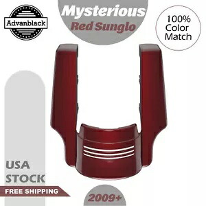 ミステリアス レッド Sunglo リアフェンダー エクステンション 2009+ ハーレー ストリート ロード グライド用 Mysterious Red Sunglo Rear Fender Extension For 2009+ Harley Street Road Glide 【並行輸入品】