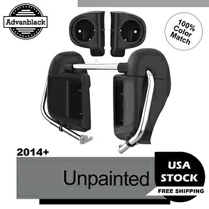14+ ハーレー ツーリング ストリート ロード グライド用未塗装下塗り下部ベント フェアリング Unpainted Primed Lower Vented Fairing For 14+ Harley Touring Street Road Glide 【並行輸入品】｜カスタムパーツ WORLD倉庫 70,180円
