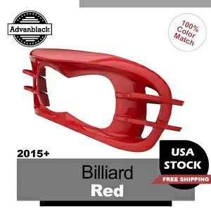ビリヤード レッド ヘッドライト ベゼル ハーレー ロード グライド FLTRX FLTRK 2015+ に適合 Billiard Red Headlight Bezel Fits for Harley Road Glide FLTRX FLTRK 2015+ 【並行輸入品】｜カスタムパーツ WORLD倉庫