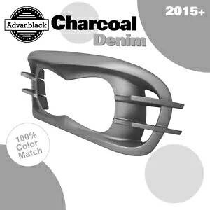 チャコールデニム Advanblack ヘッドライトベゼル ハーレーロードグライド FLTRX 2015+用 CHARCOAL DENIM Advanblack Headlight Bezel For Harley Road Glide FLTRX 2015+ 【並行輸入品】｜カスタムパーツ WORLD倉庫