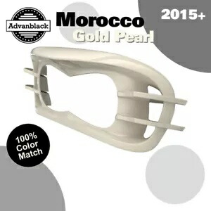 モロッコゴールドパール Advanblack ヘッドライトベゼル ハーレーロードグライド FLTRX 2015+用 MOROCCO GOLD PEARL Advanblack Headlight Bezel For Harley Road Glide FLTRX 2015+ 【並行輸入品】