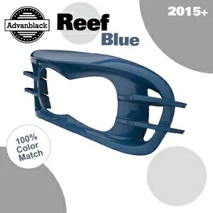 リーフブルー Advanblack ヘッドライトベゼル ハーレーロードグライド FLTRX 2015+用 REEF BLUE Advanblack Headlight Bezel For Harley Road Glide FLTRX 2015+ 【並行輸入品】