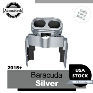 BARRACUDA シルバー フィット ハーレー ロード グライド 15up FLTRX ゲージ クラスター カバー Advanblack BARRACUDA SILVER Fit Harley Road Glide 15up FLTRX Gauge Cluster Cover Advanblack 【並行輸入品】