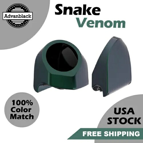 ハーレーキングツアーパックAdvanblack SNAKE VENOM 6.5インチスピーカーポッドに適合 Fits Harley King Tour Pack Advanblack SNAKE VENOM 6.5 inches Speaker Pods 【並行輸入品】
