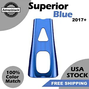 優れたブルーチンスポイラー ABS プラスチック 17 歳以上 M8 ハーレーツーリング用 Advanblack Superior Blue Chin Spoiler ABS Plastic for 17+ M8 Harley Touring by Advanblack 【並行輸入品】