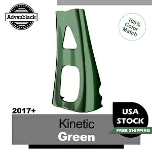 キネティックグリーン ABS チンスポイラー 2017+ M8 ハーレーダビッドソン ツーリング用 Kinetic Green ABS Chin Spoiler for 2017+ M8 Harley Davidson Touring 【並行輸入品】｜カスタムパーツ WORLD倉庫 78,650円