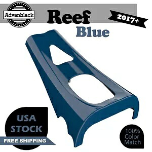 Advanblack リーフブルー ABS チンスポイラー 17 歳以上 M8 ハーレーダビッドソン ツーリング用 Advanblack Reef Blue ABS Chin Spoiler for 17+ M8 Harley Davidson Touring 【並行輸入品】