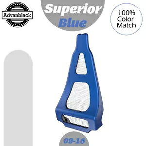 空冷ハーレーツーリング 2009-2016 用の優れたブルー ABS チンスポイラー Superior Blue ABS Chin Spoiler For Air-Cooled Harley Touring 2009-2016 【並行輸入品】