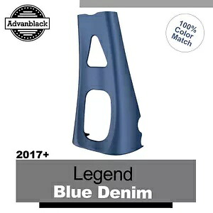 17+ M8 ハーレーダビッドソン ツーリング アドバンブラック レジェンド ブルー デニム ABS チン スポイラーに適合 Fit 17+ M8 Harley Davidson Touring Advanblack LEGEND BLUE DENIM ABS Chin Spoiler 【並行輸入品】