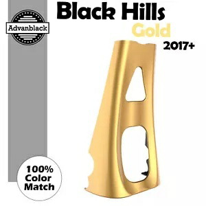 Black Hills ゴールド ABS チンスポイラー 2017+ M8 ハーレーダビッドソン ツーリング用 Black Hills Gold ABS Chin Spoiler for 2017+ M8 Harley Davidson Touring 【並行輸入品】
