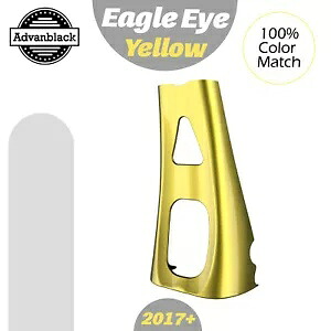 Eagle Eye イエロー ABS チンスポイラー 2017+ M8 ハーレーダビッドソン ツーリング用 Eagle Eye Yellow ABS Chin Spoiler for 2017+ M8 Harley Davidson Touring 【並行輸入品】