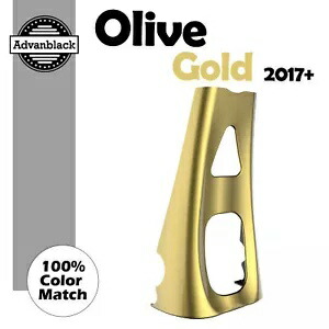 Advanblack オリーブゴールド ABS チンスポイラー 2017+ M8 ハーレーダビッドソン ツーリング用 Advanblack Olive Gold ABS Chin Spoiler for 2017+ M8 Harley Davidson Touring 【並行輸入品】｜カスタムパーツ WORLD倉庫