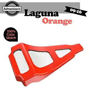 ラグナ オレンジ ABS チン スポイラー 2009-2016 空冷ハーレー ストリート ロード グライド用 Laguna Orange ABS Chin Spoiler For 2009-2016 Air-Cooled Harley Street Road Glide 【並行輸入品】