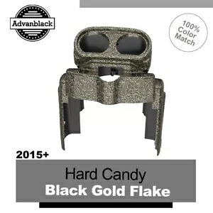 ハードキャンディーブラックゴールドフレークフィットハーレーロードグライドゲージクラスターカバーアドバンブラック HARD CANDY BLACK GOLD FLAKE Fit Harley Road Glide Gauge Cluster Cover Advanblack 【並行輸入品】