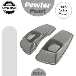 6x9インチサドルバッグスピーカー蓋オーディオカバーピューターパールハーレーツーリング2014+に適合 6x9\