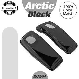 6x9インチ サドルバッグ スピーカー蓋 オーディオ カバー アークティック ブラック ハーレー ツーリング 2014+ に適合 6x9\