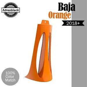 BAJA オレンジ ABS プラスチックチンスポイラー 2018+ M8 ハーレー ローワー ライダー ストリート ボブ用 BAJA ORANGE ABS Plastic Chin Spoiler For 2018+ M8 Harley Lower Rider Street Bob 【並行輸入品】