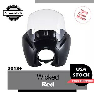Wicked Red T-Sport フェアリング ハーレー ストリート ボブ & ローライダー/ S FXLR 2018+用 Wicked Red T-Sport Fairing For Harley Street Bob & Low Rider/ S FXLR 2018+ 【並行輸入品】