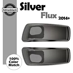 シルバーフラックス 6x9 インチサドルバッグスピーカー蓋オーディオカバー 14 歳以上のハーレーに適合 Silver Flux 6x9 inch Saddlebag Speaker Lids Audio Cover Fits 14+ Harley 【並行輸入品】
