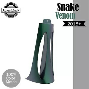 SNAKE VENOM ABS プラスチックチンスポイラー 2018+ M8 ハーレー ローワー ライダー ストリート ボブ用 SNAKE VENOM ABS Plastic Chin Spoiler For 2018+ M8 Harley Lower Rider Street Bob 【並行輸入品】