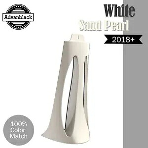 ホワイトサンドパール ABS プラスチックチンスポイラー M8 ハーレーロワーライダーストリートボブに適合 White Sand Pearl ABS Plastic Chin Spoiler Fits M8 Harley Lower Rider Street Bob 【並行輸入品】