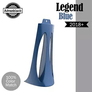 LEGEND ブルー ABS プラスチックチンスポイラー 2018+ M8 ハーレー ローワー ライダー ストリート ボブ用 LEGEND BLUE ABS Plastic Chin Spoiler For 2018+ M8 Harley Lower Rider Street Bob 【並行輸入品】