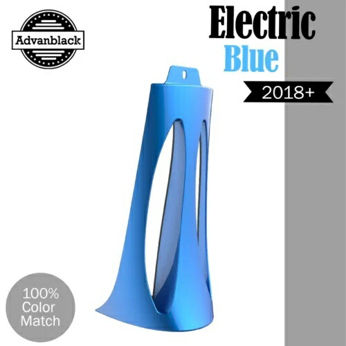 エレクトリックブルー ABS プラスチックチンスポイラー 18+ M8 ハーレー ローワー ライダー ストリート ボブ用 ELECTRIC BLUE ABS Plastic Chin Spoiler For 18+ M8 Harley Lower Rider Street Bob 【並行輸入品】