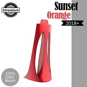 サンセットオレンジ ABS プラスチックチンスポイラー 18+ M8 ハーレーロワーライダーストリートボブ用 SUNSET ORANGE ABS Plastic Chin Spoiler For 18+ M8 Harley Lower Rider Street Bob 【並行輸入品】