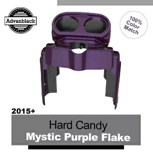 HARD CANDY MYSTIC PURPLE FIRE ハーレー ロード グライド FLTRX ゲージ クラスター カバーに適合 HARD CANDY MYSTIC PURPLE FIRE Fit Harley Road Glide FLTRX Gauge Cluster Cover 【並行輸入品】