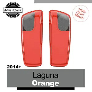 ラグナ オレンジ 5x7 サドルバッグ スピーカー蓋 オーディオ カバー ハーレー 2014+用 Laguna Orange 5x7 Saddlebag Speaker Lids Audio Cover For Harley 2014+ 【並行輸入品】｜カスタムパーツ WORLD倉庫