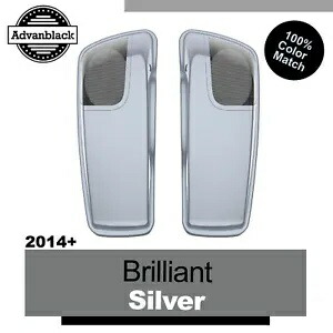 ブリリアントシルバー 5x7 サドルバッグスピーカー蓋オーディオカバーハーレー 2014+ Brilliant Silver 5x7 Saddlebag Speaker Lids Audio Cover For Harley 2014+ 【並行輸入品】
