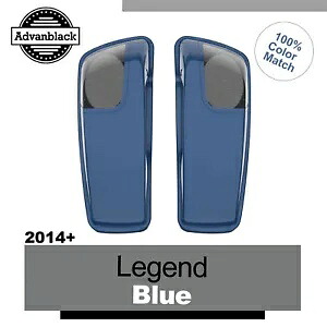 Advanblack レジェンド ブルー 5x7 サドルバッグ スピーカー蓋 オーディオ カバー ハーレー 2014+用 Advanblack Legend Blue 5x7 Saddlebag Speaker Lids Audio Cover For Harley 2014+ 【並行輸入品】｜カスタムパーツ WORLD倉庫