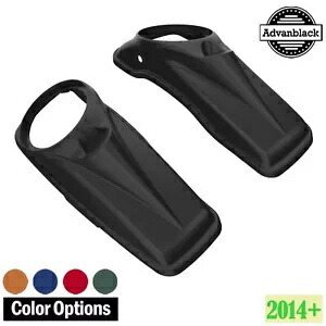 8 インチ サドルバッグ スピーカー蓋 2014+ ハーレー ストリート ロード グライド ツーリング用 8 inches Saddlebag Speaker Lids For 2014+ Harley Street Road Glide Touring 【並行輸入品】