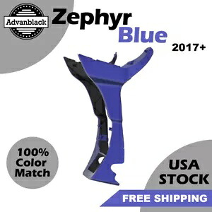2017 年以降のハーレー ロード グライド ゼファー ブルー Advanblack フェアリング スポイラー キットに適合 Fits for 2017+ Harley Road Glide Zephyr BLUE Advanblack Fairing Spoiler Kit 【並行輸入品】