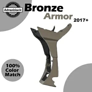 2017 年以降のハーレー ロード グライド ブロンズ アーマー Advanblack フェアリング スポイラー キットに適合 Fits for 2017+ Harley Road Glide BRONZE ARMOR Advanblack Fairing Spoiler Kit 【並行輸入品】