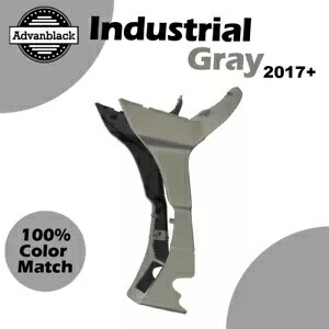 2017 年以降のハーレー ロード グライド インダストリアル グレー Advanblack フェアリング スポイラー キットに適合 Fits for 2017+ Harley Road Glide INDUSTRIAL GRAY Advanblack Fairing Spoiler Kit 【並行輸入品】