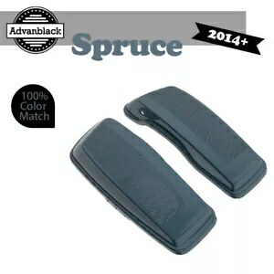 デュアル 6x9 スピーカー蓋スプルースハーレーツーリング FLHR FLHXS FLTRX 2014+ Dual 6x9 Speaker Lids SPRUCE For Harley Touring FLHR FLHXS FLTRX 2014+ 【並行輸入品】