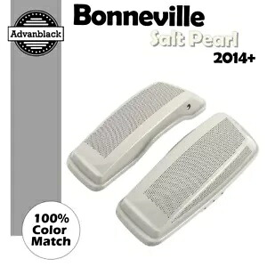 デュアル 6x9 スピーカー蓋 BONNEVILLE SALT PEARL ハーレーツーリング FLHR FLHXS FLTRX 用 Dual 6x9 Speaker Lids BONNEVILLE SALT PEARL For Harley Touring FLHR FLHXS FLTRX 【並行輸入品】