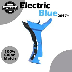 2017 年以降のハーレー ロード グライド エレクトリック ブルー Advanblack フェアリング スポイラー キットに適合 Fits for 2017+ Harley Road Glide ELECTRIC BLUE Advanblack Fairing Spoiler Kit 【並行輸入品】