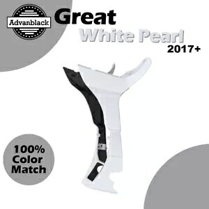 2017 年以降のハーレー ロード グライド グレート ホワイト パール Advanblack フェアリング スポイラー キットに適合 Fit for 2017+ Harley Road Glide GREAT WHITE PEARL Advanblack Fairing Spoiler Kit 【並行輸入品】｜カスタムパーツ WORLD倉庫
