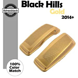 Black Hills ゴールド デュアル 6x9 サドルバッグ スピーカー蓋 オーディオ カバー ハーレー 14+用 Black Hills Gold Dual 6x9 Saddlebag Speaker Lids Audio Cover For Harley 14+ 【並行輸入品】 88,935円