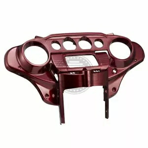 Velocity Red Sunglo バットウィング インナー スピードメーター カウル フェアリング 2014+ ハーレー ツーリング Velocity Red Sunglo Batwing Inner Speedometer Cowl Fairing 2014+ Harley Touring 【並行輸入品】