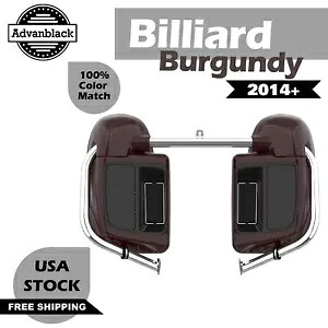 ビリヤード バーガンディ ラッシュモア 2014 年以降のハーレー ツーリング用下部ベント フェアリング Billiard Burgundy Rushmore Lower Vented Fairings For 2014+ Harley Touring 【並行輸入品】｜カスタムパーツ WORLD倉庫