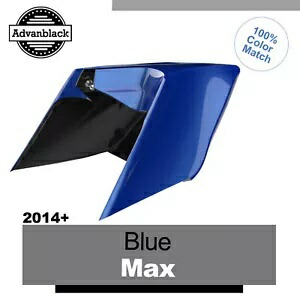 14 歳以上のハーレー ブルー マックス Advanblack CVO ストレッチ拡張サイド カバー用 For 14+ Harley BLUE MAX Advanblack CVO Stretched Extended Side Cover 【並行輸入品】