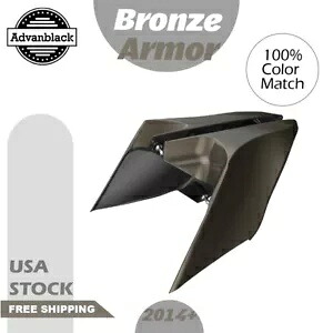 14+ ハーレー ブロンズ アーマー Advanblack CVO ストレッチ拡張サイドカバー用 For 14+ Harley BRONZE ARMOR Advanblack CVO Stretched Extended Side Cover 【並行輸入品】